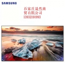 三星QE65T 65英寸壁掛廣告4K超清智能網絡商用顯示器窄邊框會議展覽展示信息播放終端